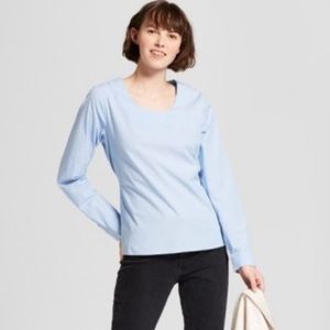 a new day corset back blouse